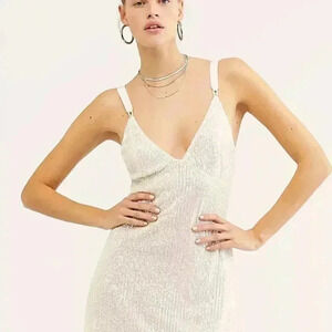 Free People Gold Rush Dress